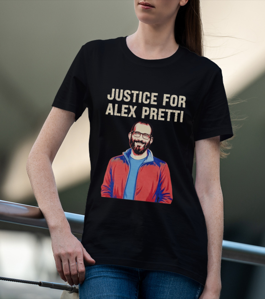 Justice For Alex Pretti Minnesota Anti ICE Protest T-Shirt
