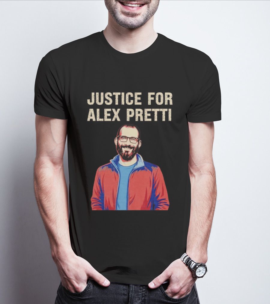 Justice For Alex Pretti Minnesota Anti ICE Protest T-Shirt