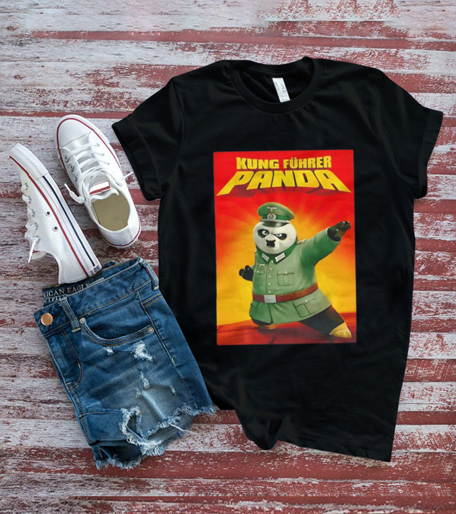 Kung Führer Panda Officer T-Shirt