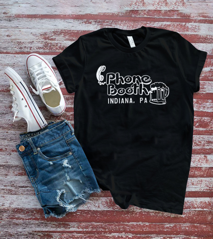 Phone Booth Indiana PA Beer T-Shirt