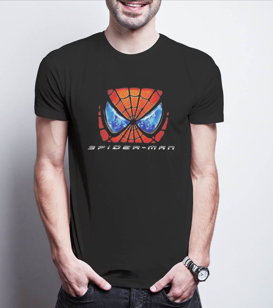 Spider Man Movie Game Iconic Mask T-Shirt
