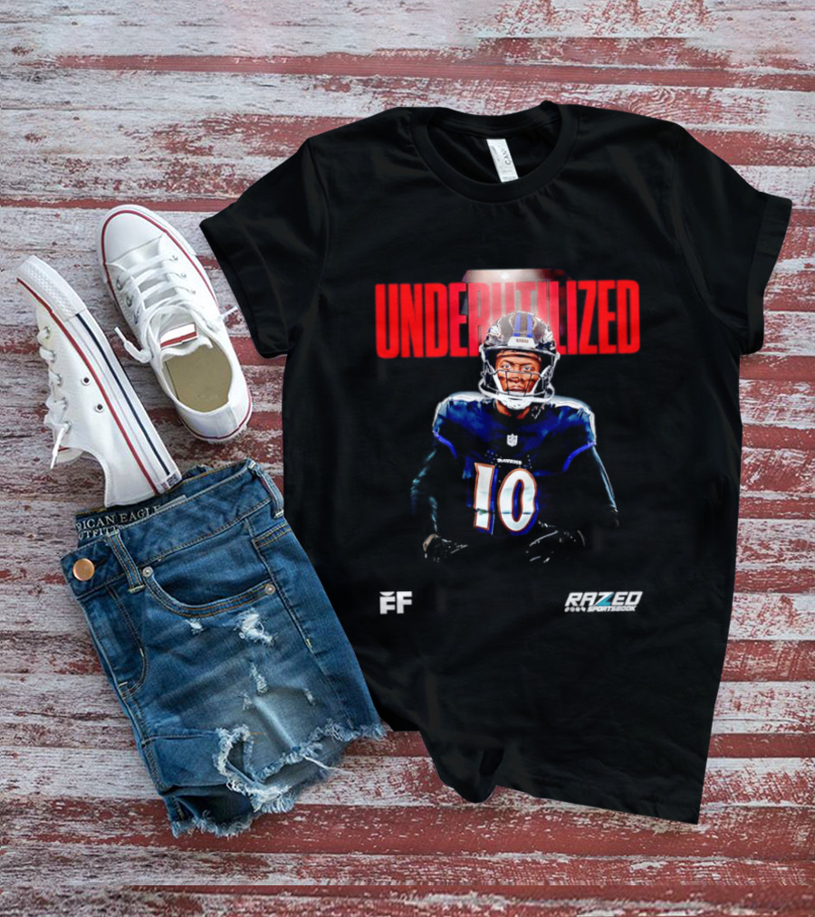 Underutilized Baltimore Ravens Football 10 T-Shirt