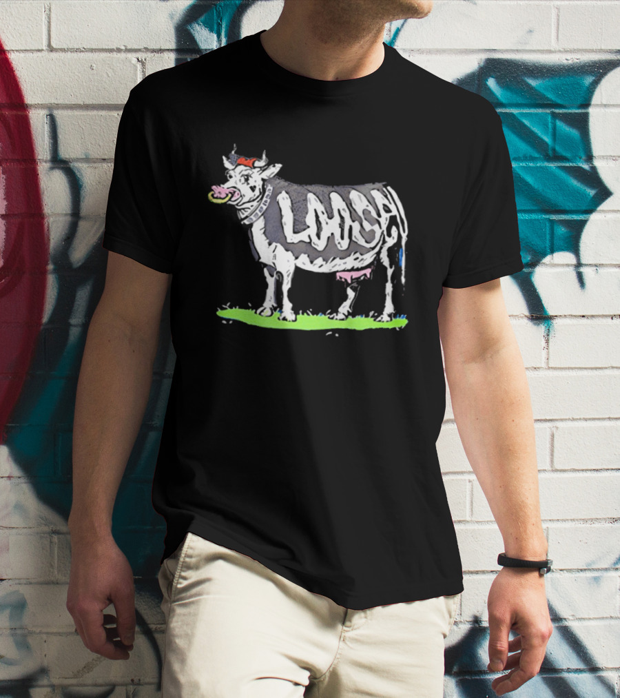 LOOSEY Moo Cow Fun T-Shirt