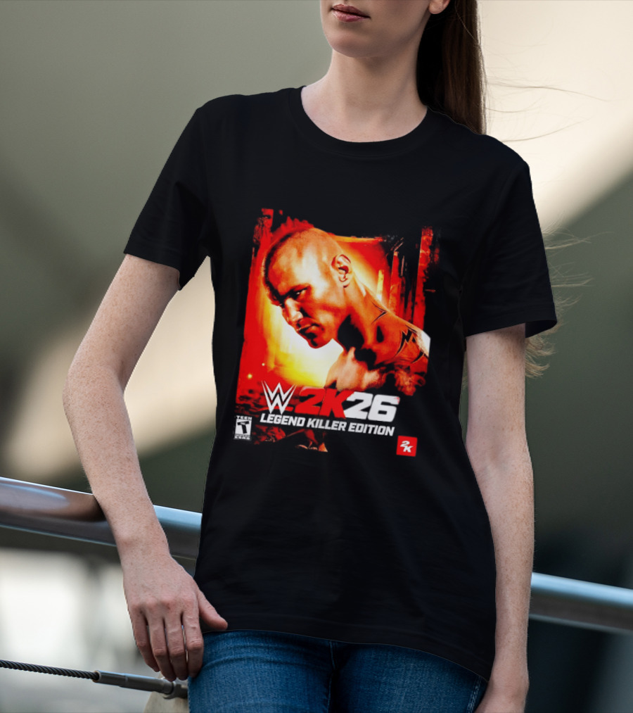 WWE 2K26 Randy Orton Legend Killer Edition Cover T-Shirt