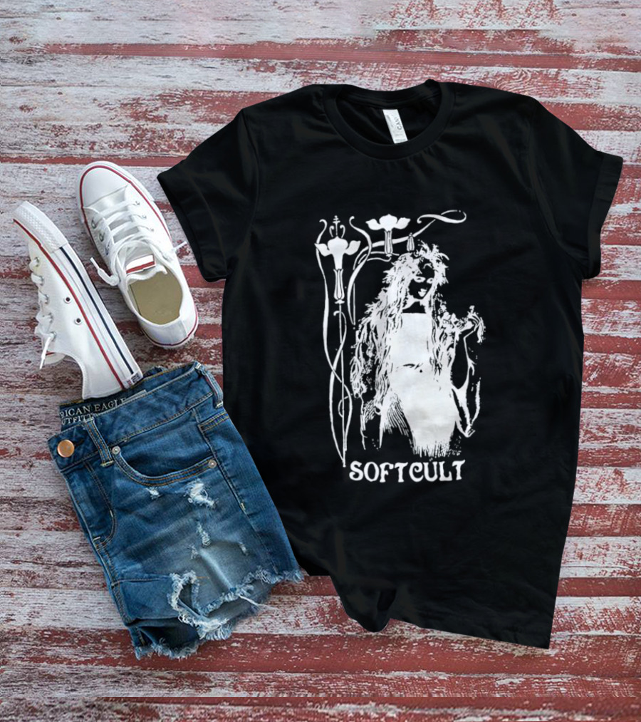 Softcult Floral Art Nouveau Aesthetic T-Shirt