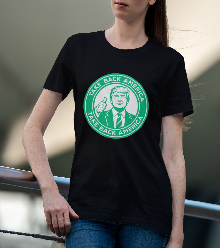 Take Back America Trump Thumb Up Seal T-Shirt
