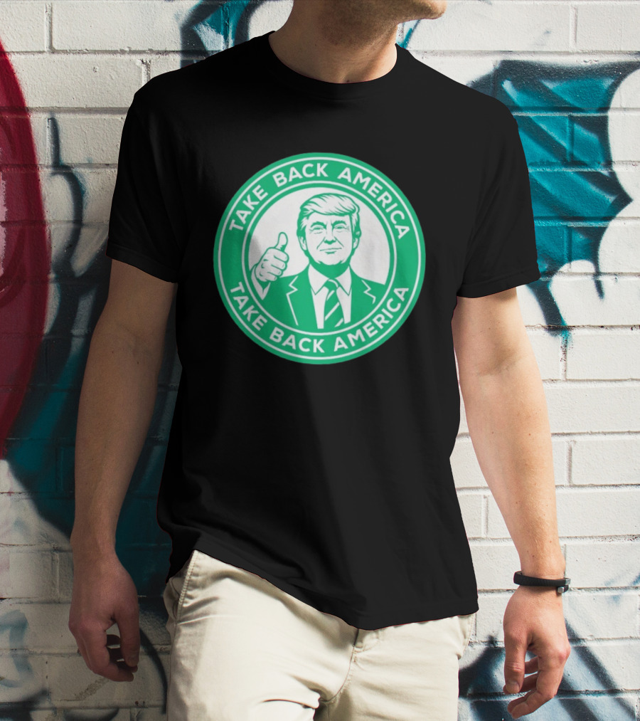 Take Back America Trump Thumb Up Seal T-Shirt