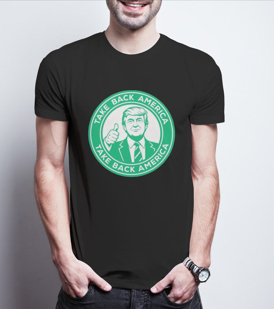 Take Back America Trump Thumb Up Seal T-Shirt