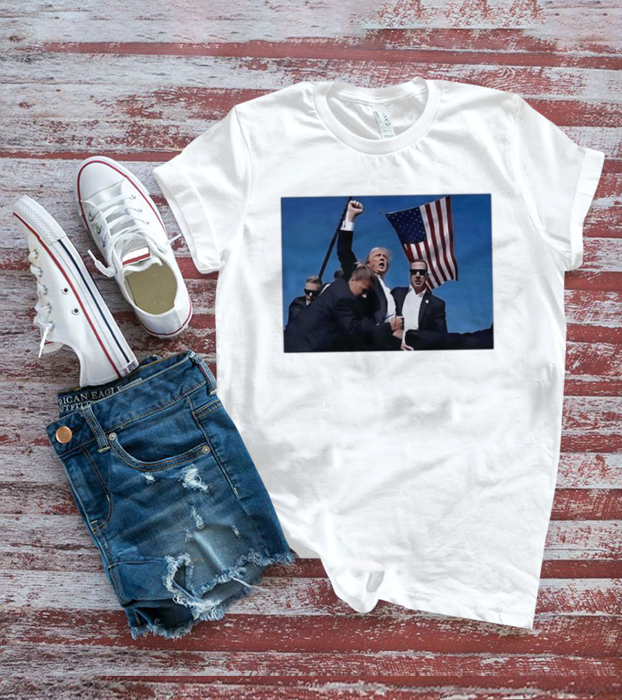 Donald Trump Take America Back 2024 American Flag T-Shirt