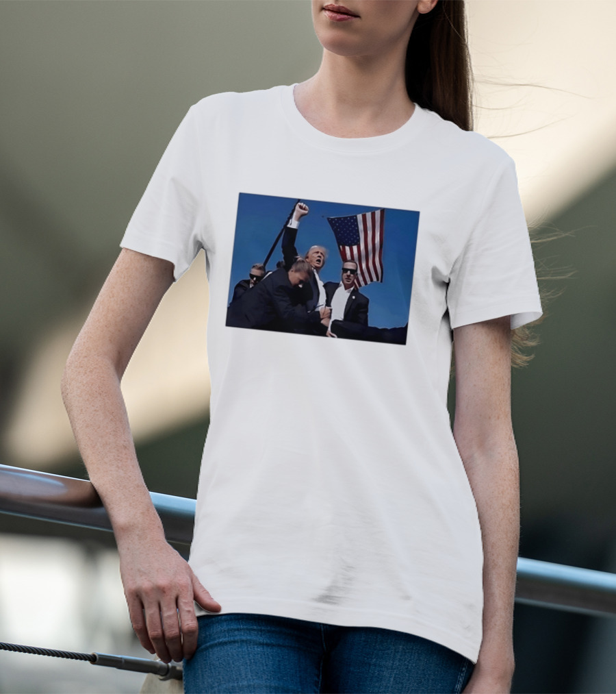 Donald Trump Take America Back 2024 American Flag T-Shirt