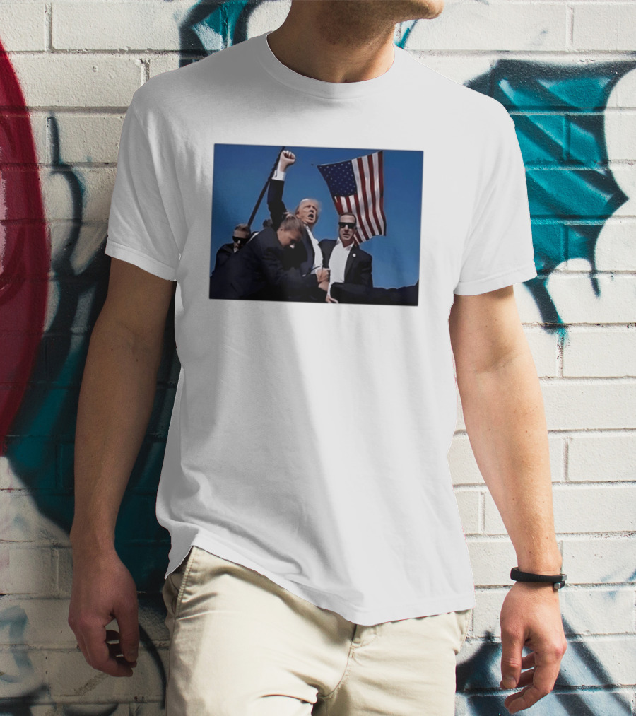 Donald Trump Take America Back 2024 American Flag T-Shirt
