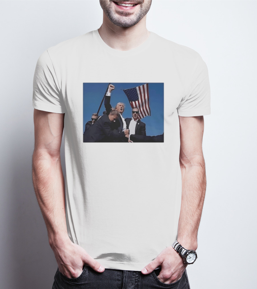 Donald Trump Take America Back 2024 American Flag T-Shirt