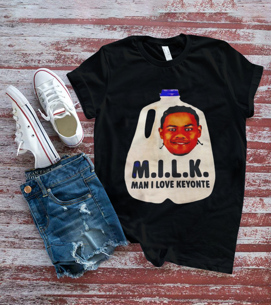 M.I.L.K Man I Love Keyonte George Fan T-Shirt
