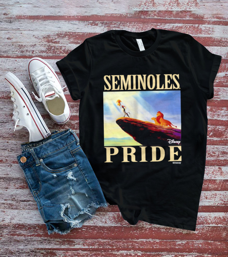 Seminoles Pride Florida State Disney Lion King Scene T-Shirt