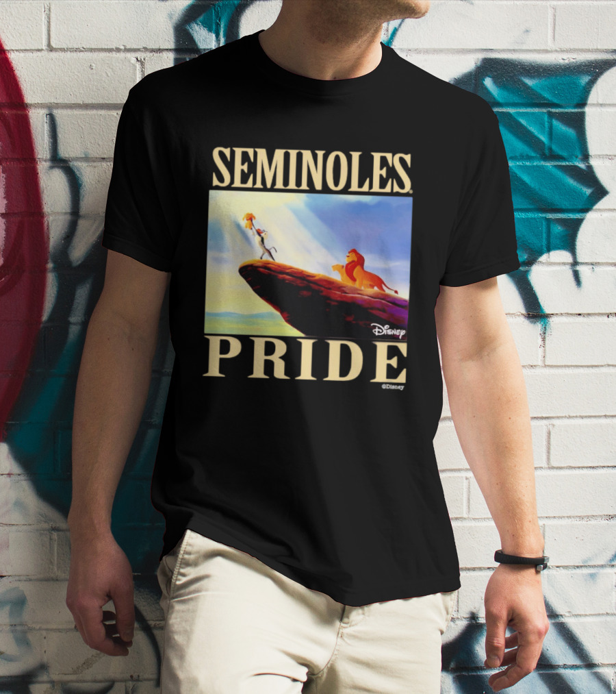 Seminoles Pride Florida State Disney Lion King Scene T-Shirt