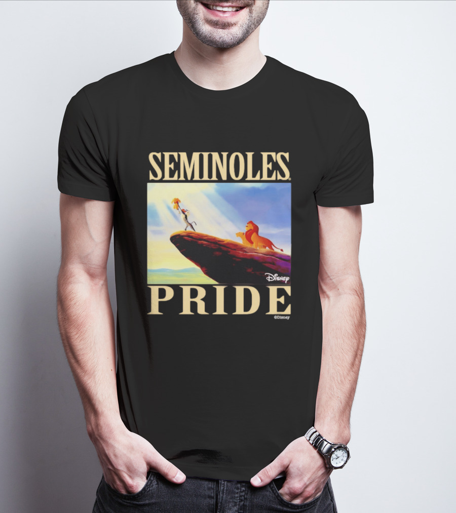 Seminoles Pride Florida State Disney Lion King Scene T-Shirt