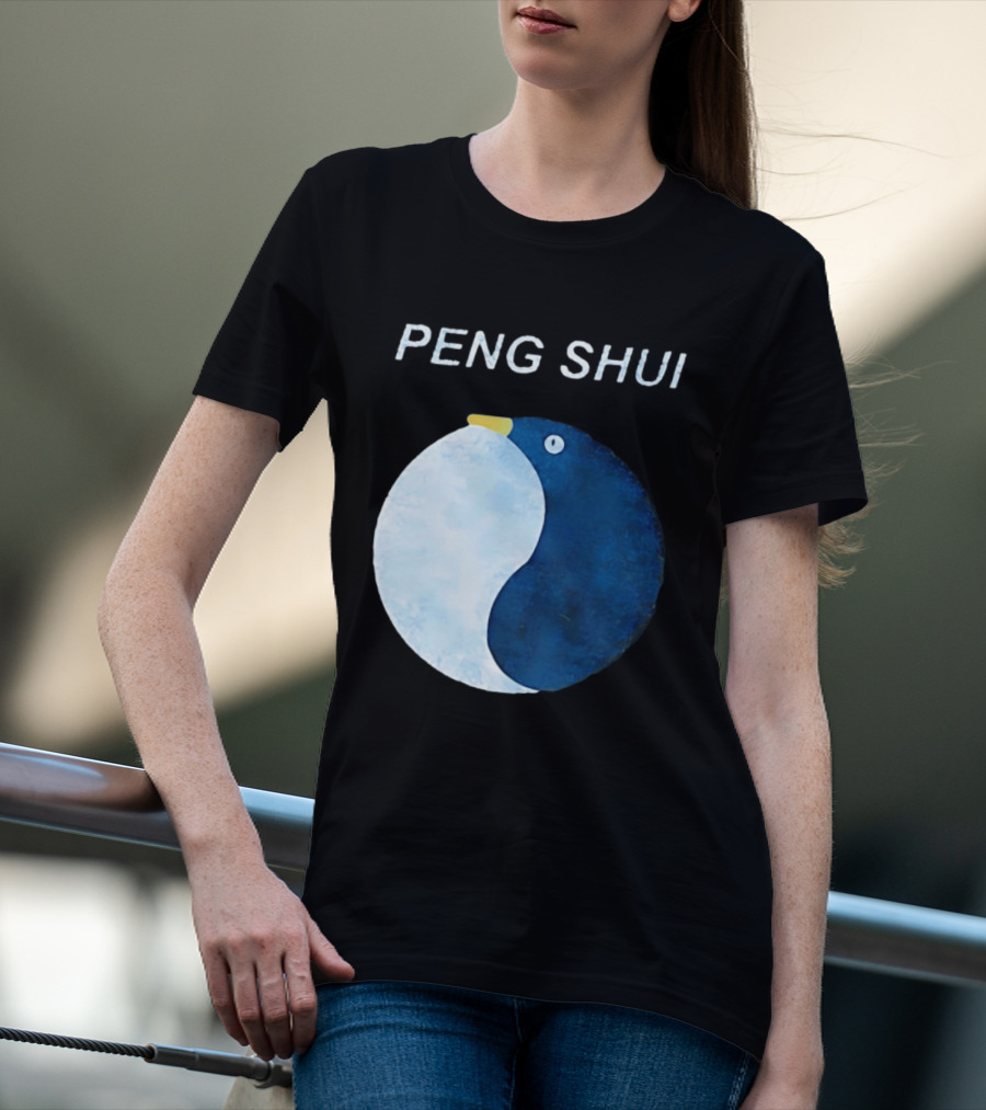Peng Shui Feng Shui Penguin Yin Yang T-Shirt