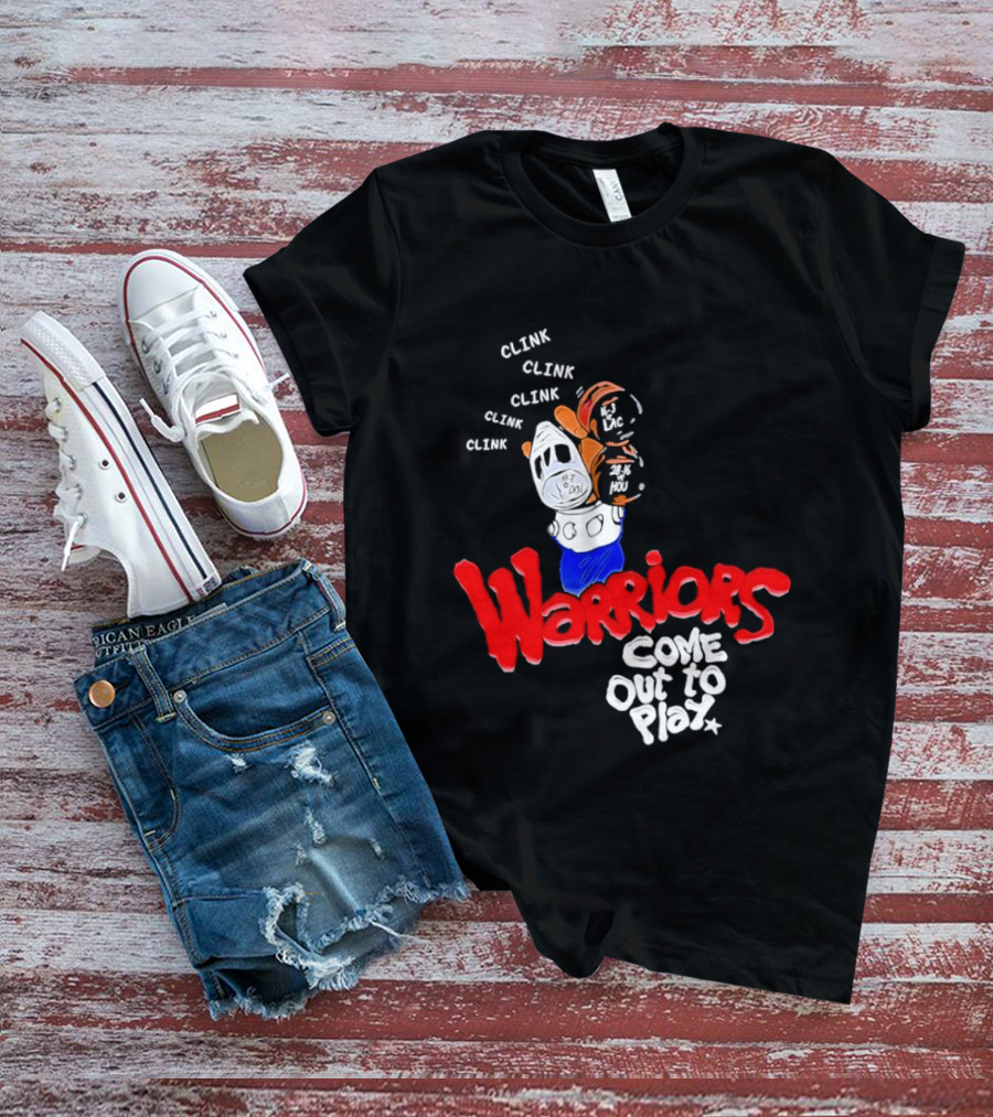 Warriors Come Out To Play Clink Bat Iconic Scene T-Shirt