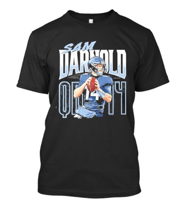 Sam Darnold Quarterback Number Four Football Seahawks T-Shirt