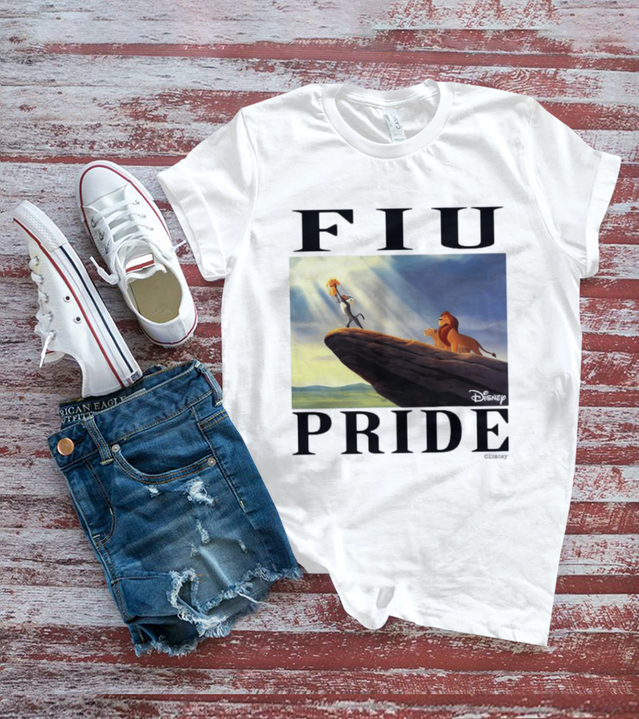 FIU Pride Florida International Golden Panthers Lion King Disney T-Shirt