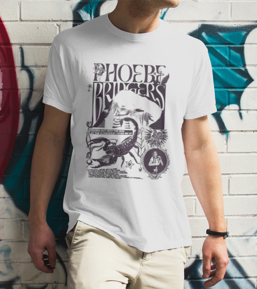 Phoebe Bridgers I Know The End Natural Scorpion Star T-Shirt