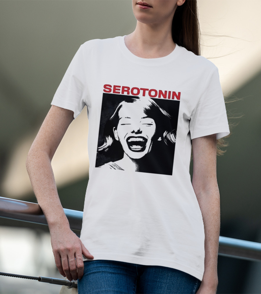 Joris Voorn Serotonin Bold Red Joyful Face T-Shirt