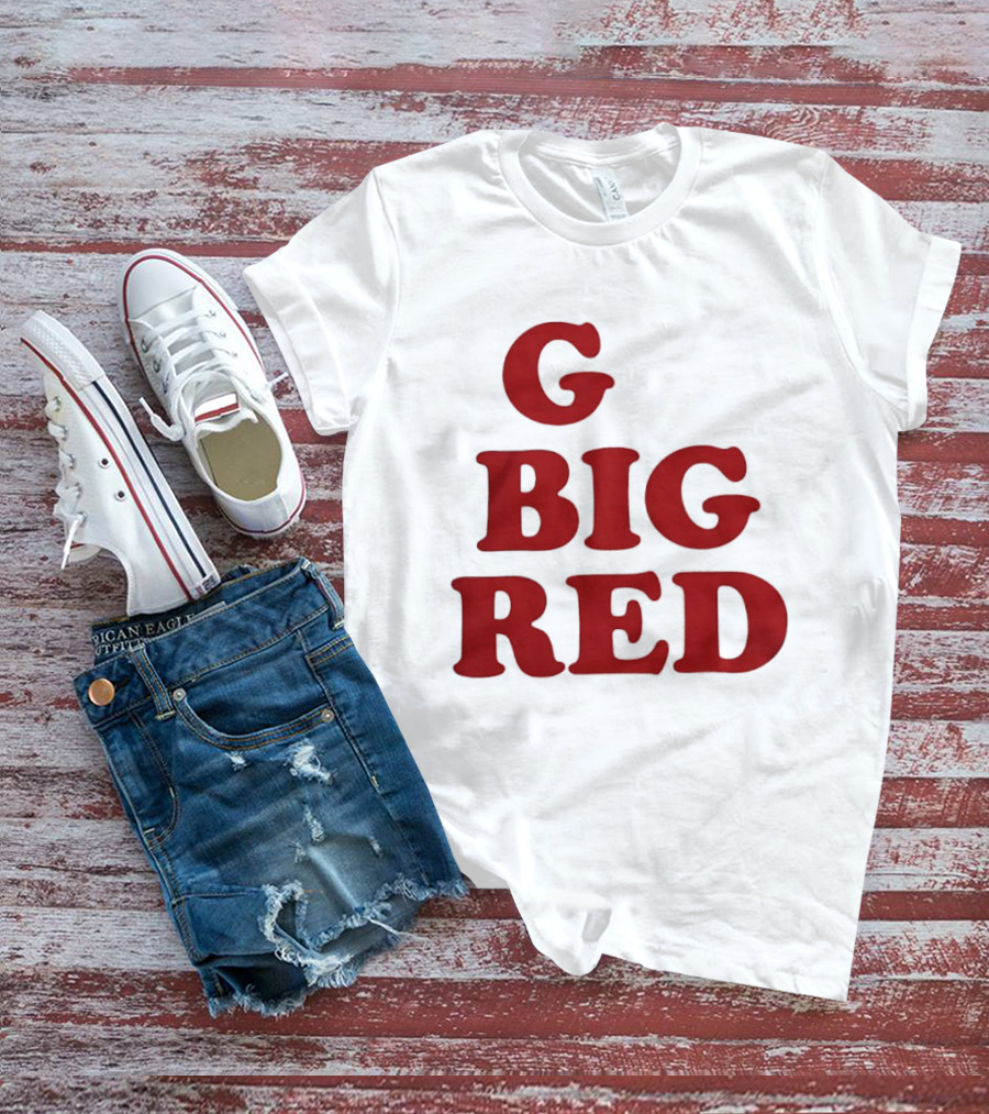 Nebraska Cornhuskers G Big Red Football Fan Gear T-Shirt