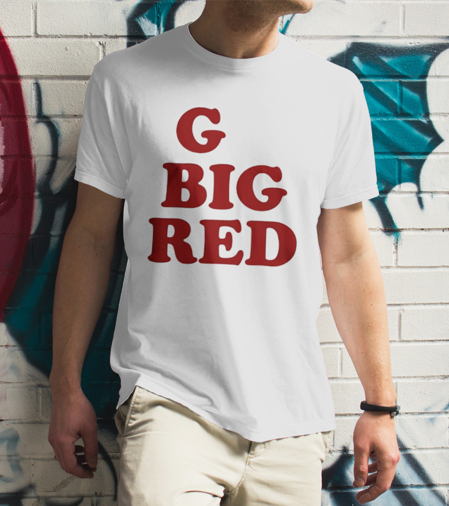 Nebraska Cornhuskers G Big Red Football Fan Gear T-Shirt