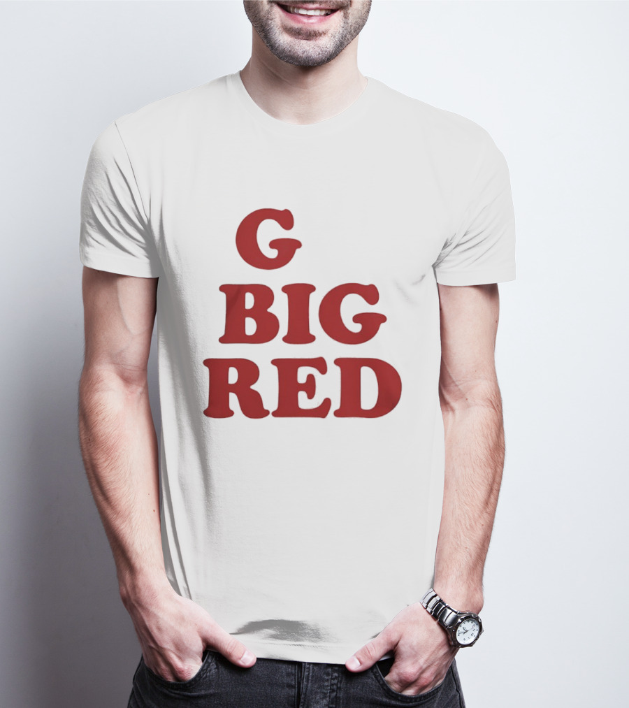 Nebraska Cornhuskers G Big Red Football Fan Gear T-Shirt