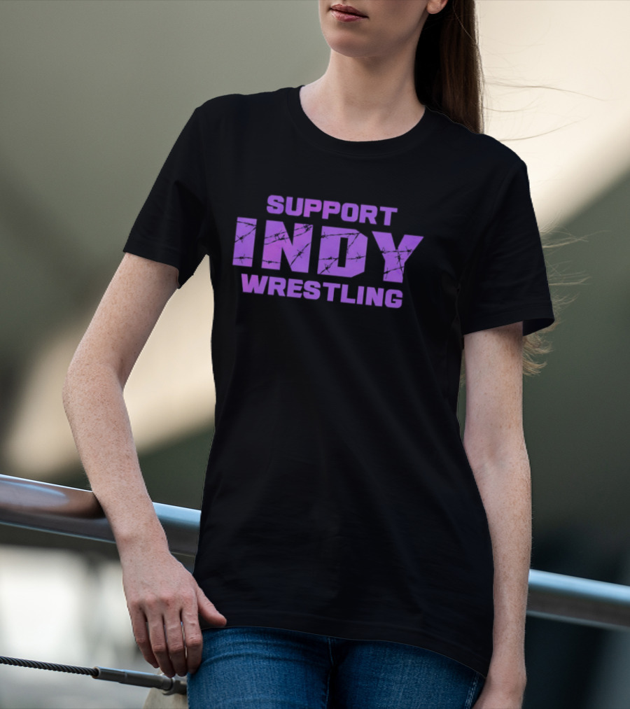 Support Indy Wrestling T-Shirt