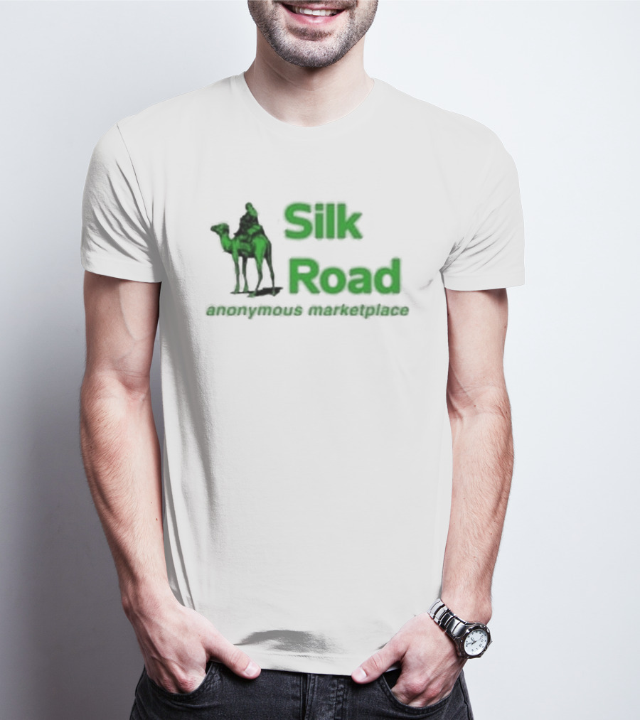 Silk Road Anonymous Marketplace Ross Ulbricht Camel T-Shirt