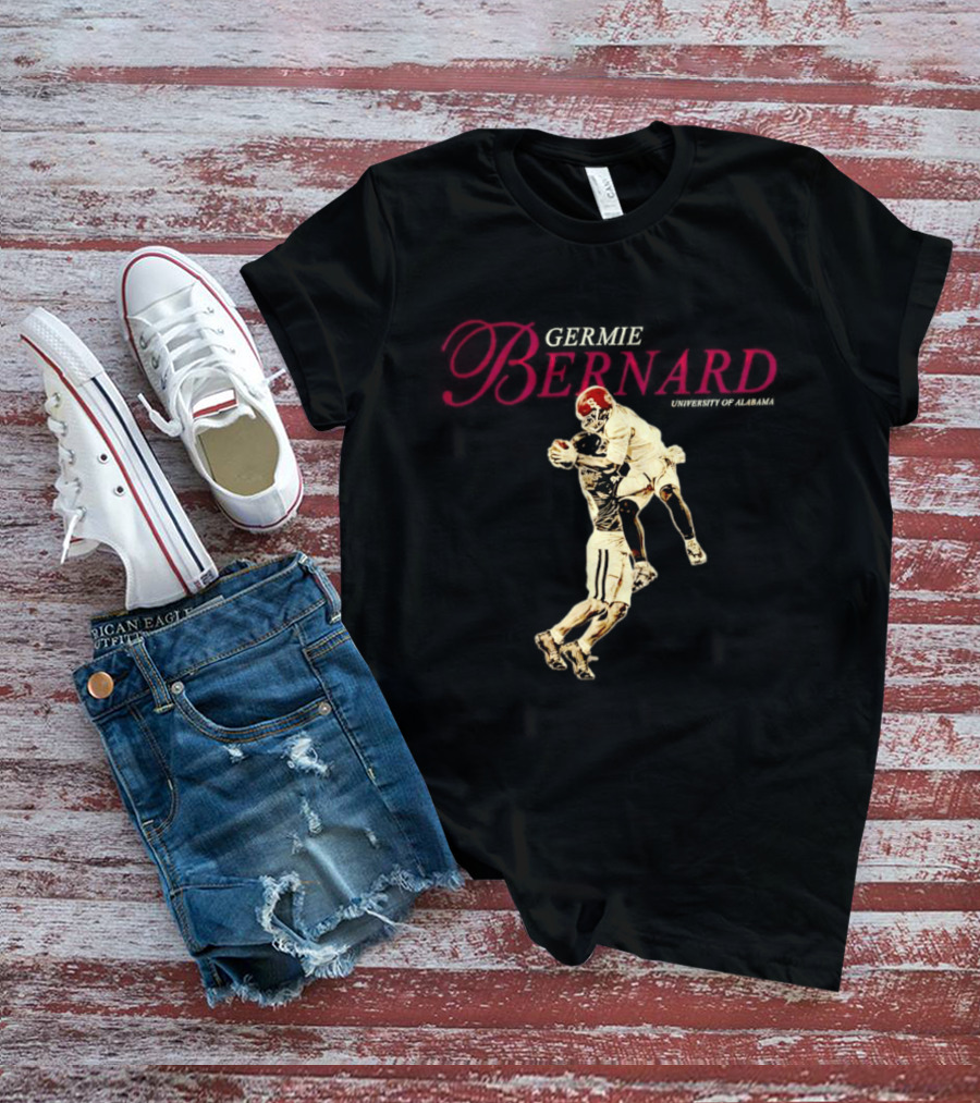 Germie Bernard Alabama NCAA Football Iconic Catch Year T-Shirt