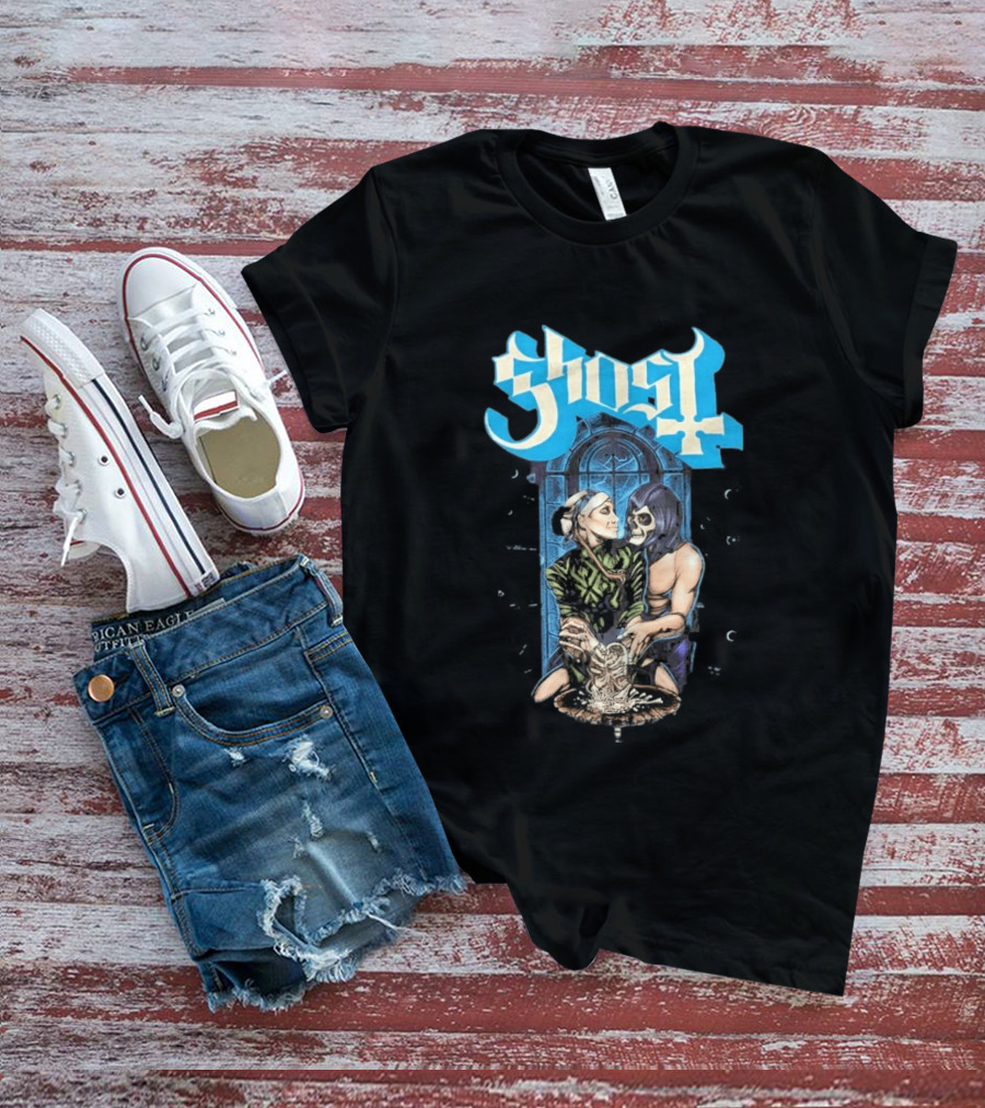 Ghost Skeleton Valentine Papa Nihil Sister Imperator Unchained Melody January 30 2026 T-Shirt