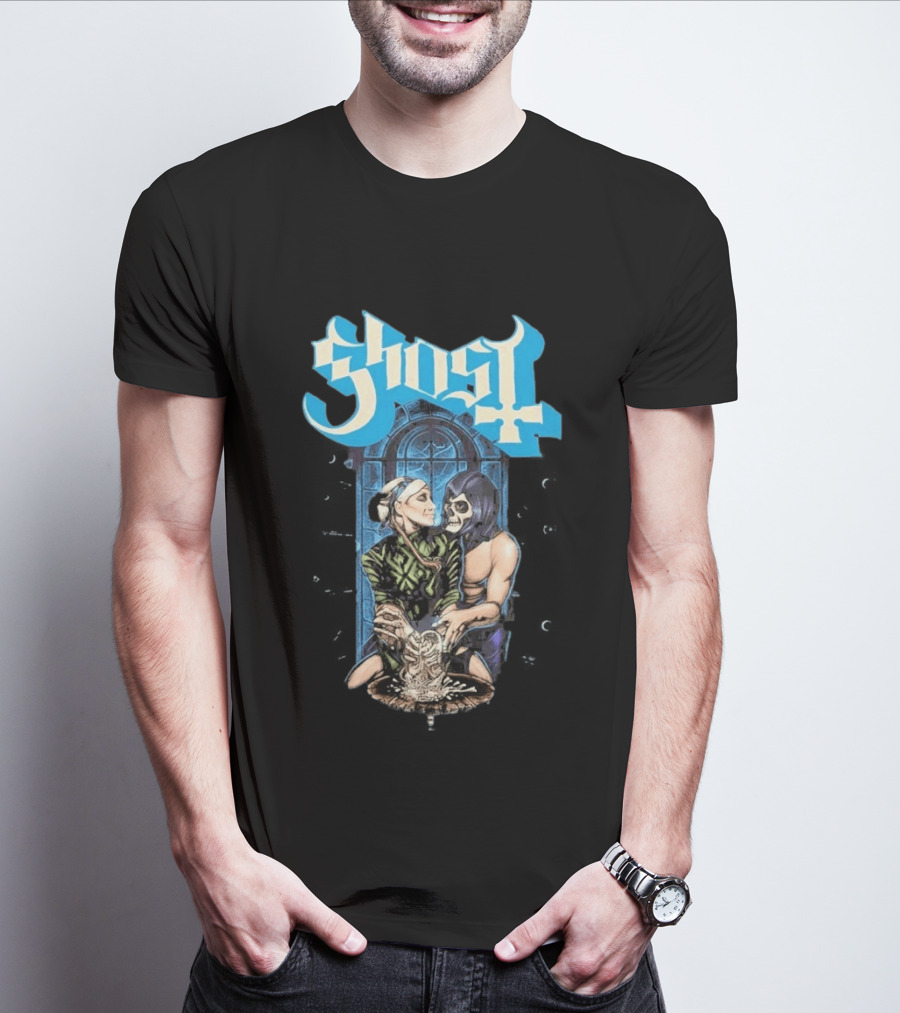 Ghost Skeleton Valentine Papa Nihil Sister Imperator Unchained Melody January 30 2026 T-Shirt