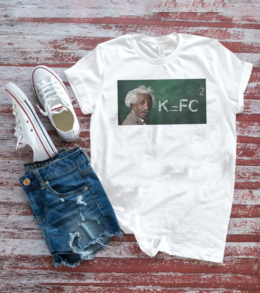 Albert Einstein K FC2 Chalkboard Equation T-Shirt