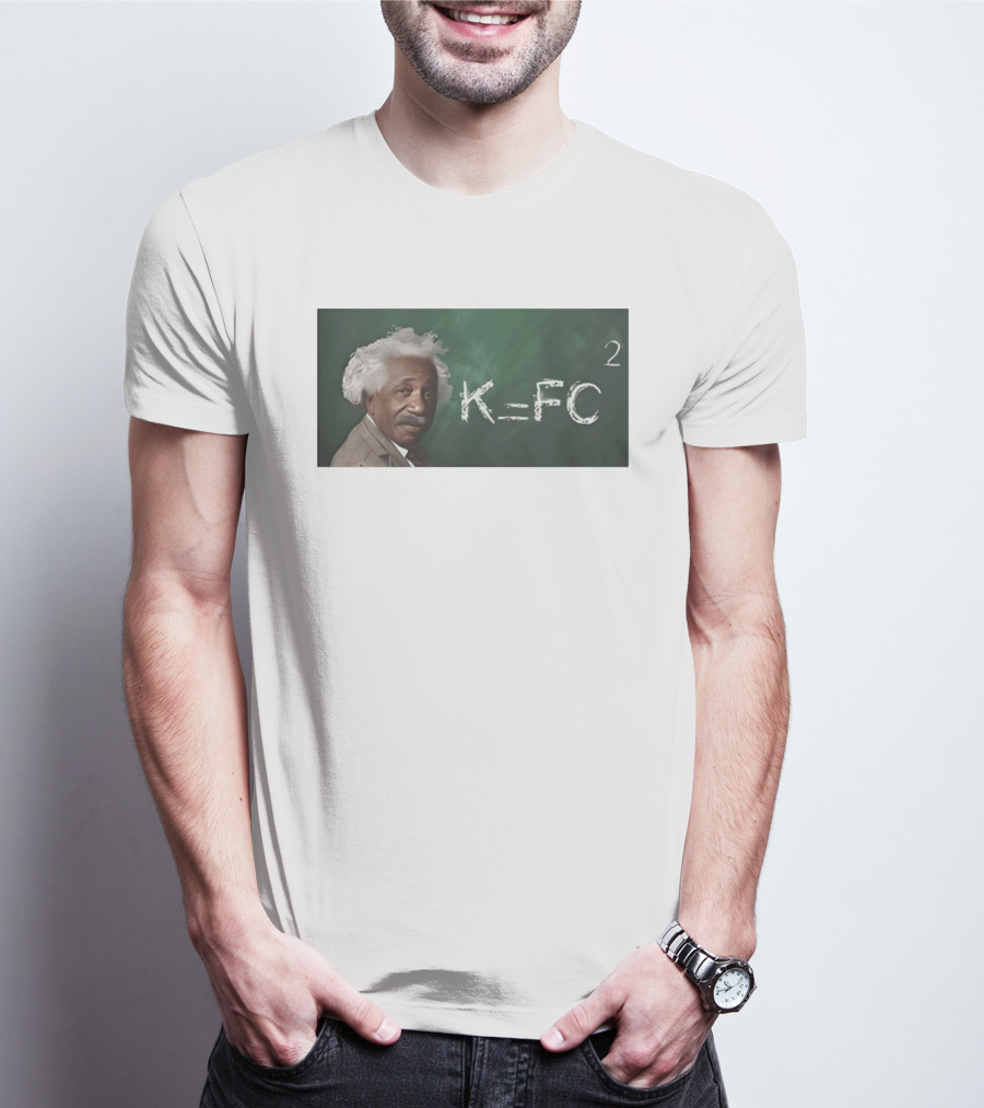 Albert Einstein K FC2 Chalkboard Equation T-Shirt