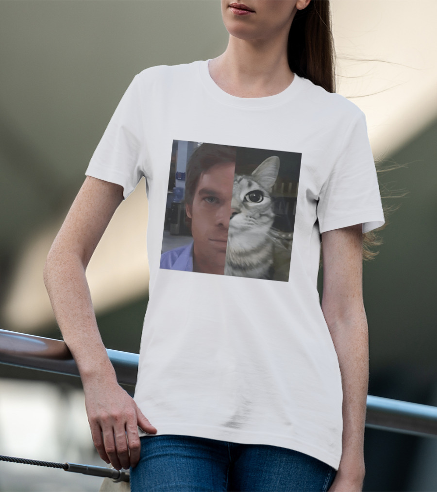 Half Human Half Cat T-Shirt