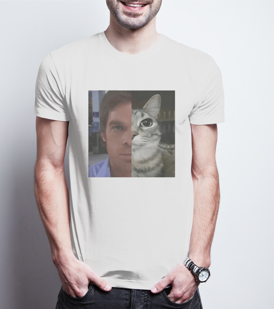 Half Human Half Cat T-Shirt