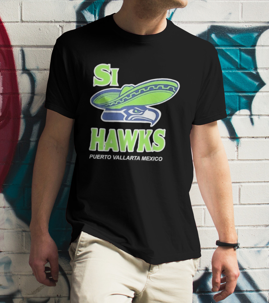 Si Hawks El Verdes De Nuevo T-Shirt