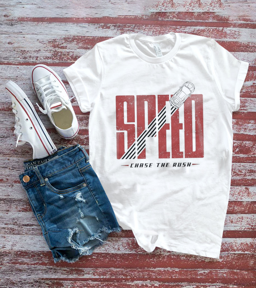 Speed Chase The Rush Racing Pulse T-Shirt