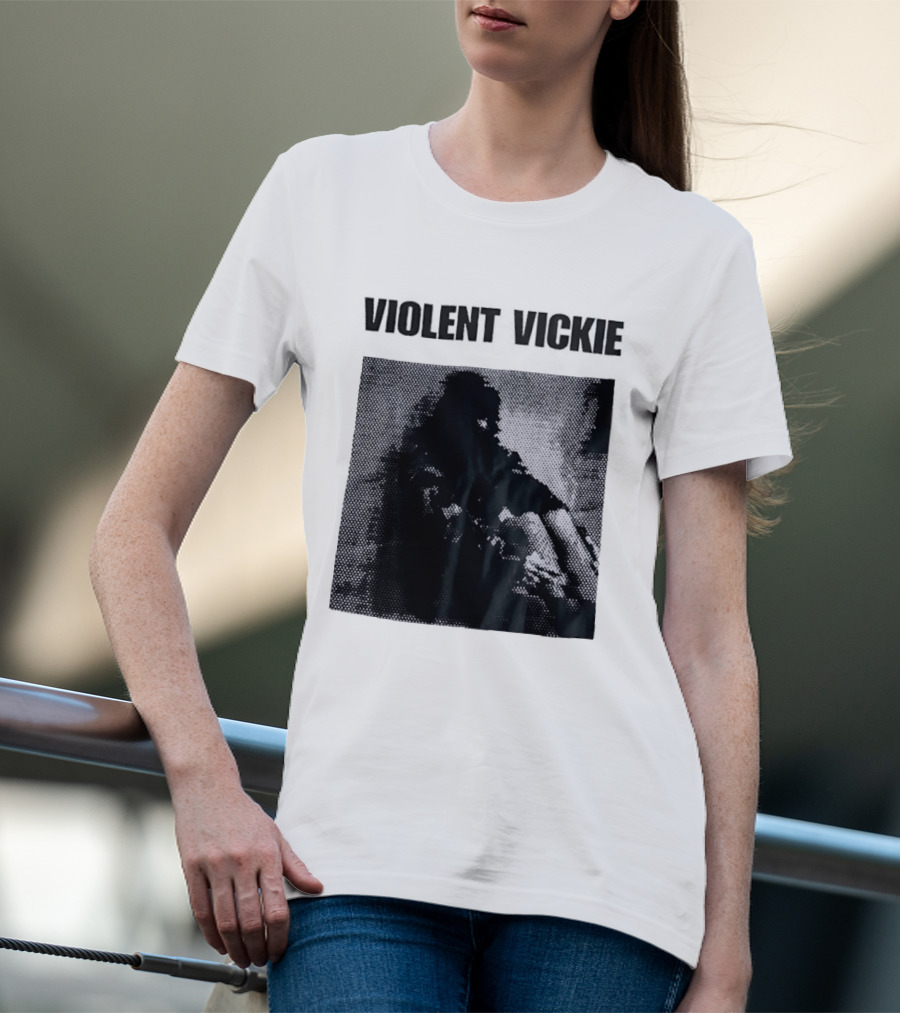 Violent Vickie Pixel Art Visual T-Shirt