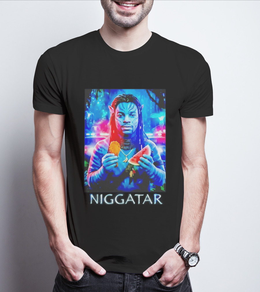 Niggatar Avatar Meme T-Shirt