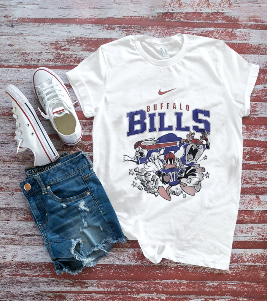 Buffalo Bills Looney Tunes Nike Collaboration T-Shirt