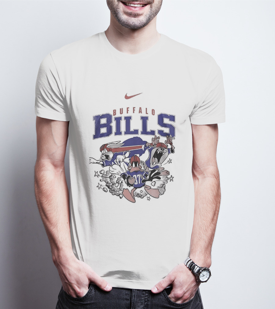 Buffalo Bills Looney Tunes Nike Collaboration T-Shirt