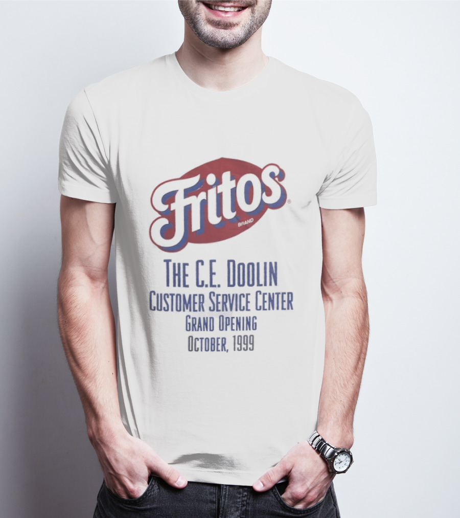 Fritos C.E. Doolin Customer Service Center Grand Opening October 1999 T-Shirt