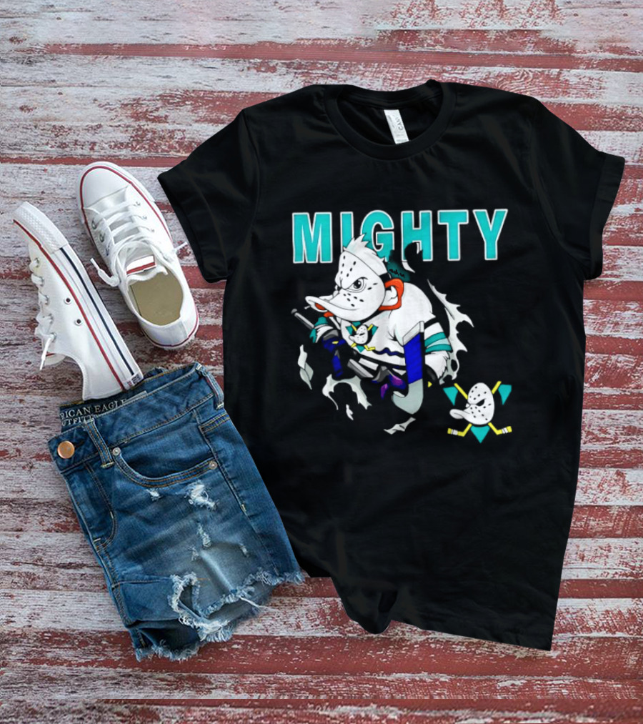 Anaheim Ducks Mighty Hockey Iconic Team T-Shirt