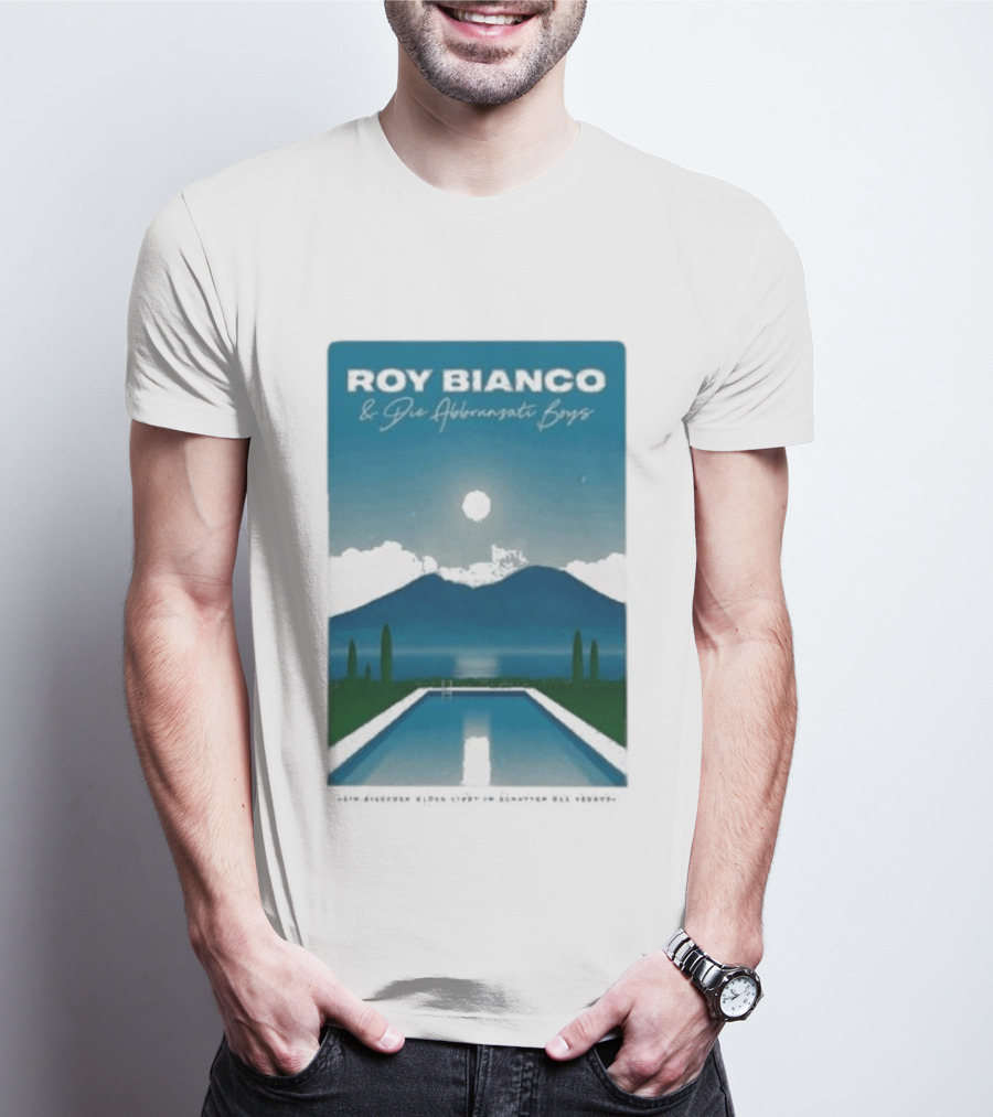 Roy Bianco & Die Abbrunzati Boys Tour 2024 Poolside Paradise Moonlit Mountain T-Shirt