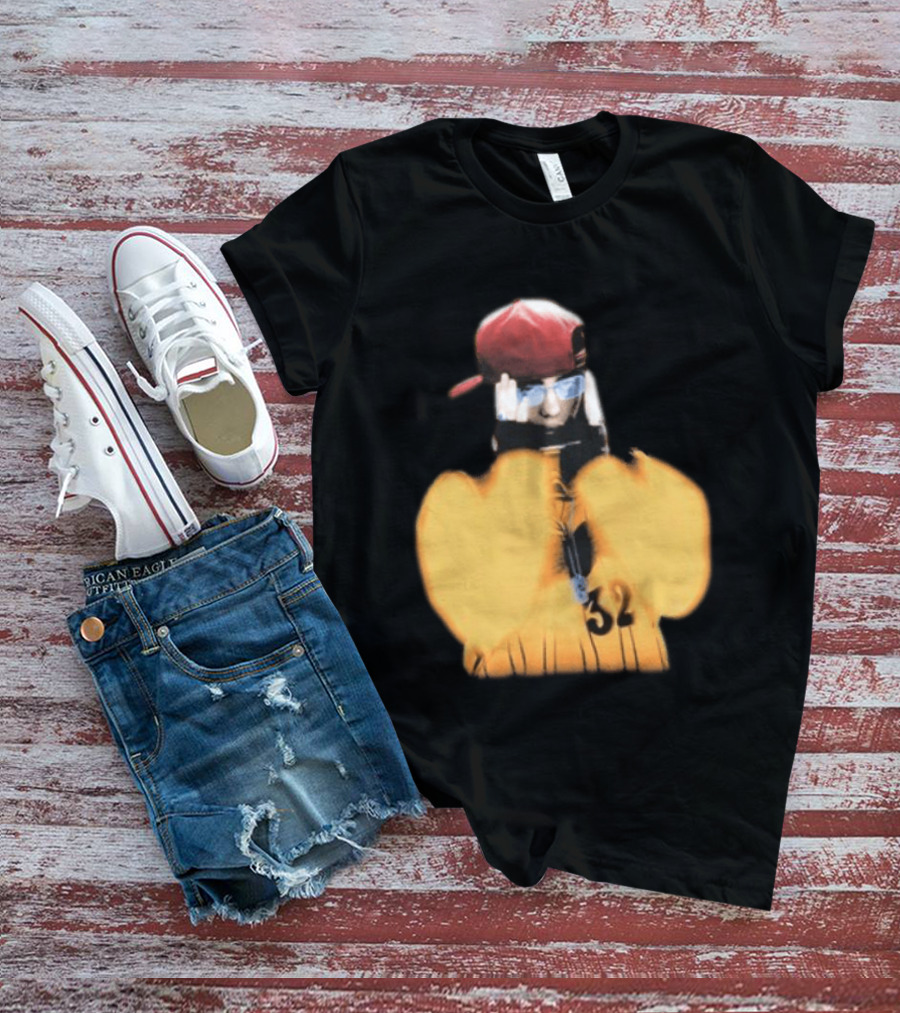 Billie Eilish Glasses Hit Me Hard And Soft Tour 2024 2025 Red Cap Style 32 T-Shirt