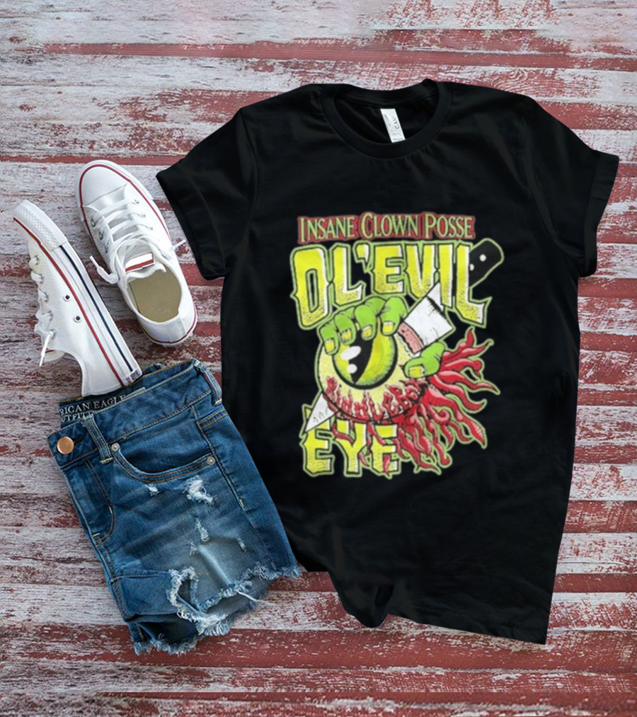 Insane Clown Posse Ol' Evil Eye Knife Hand T-Shirt