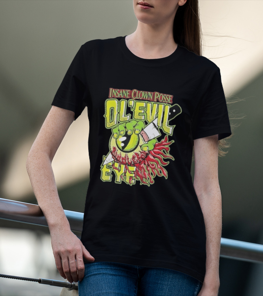Insane Clown Posse Ol' Evil Eye Knife Hand T-Shirt